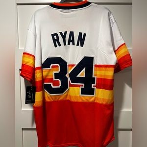 Throwback Nolan Ryan Houston Astros Jersey